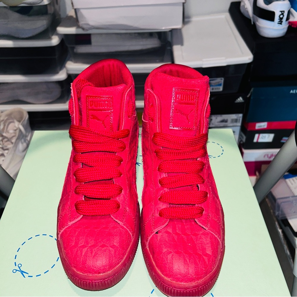 Puma, Women 8.5, Red
